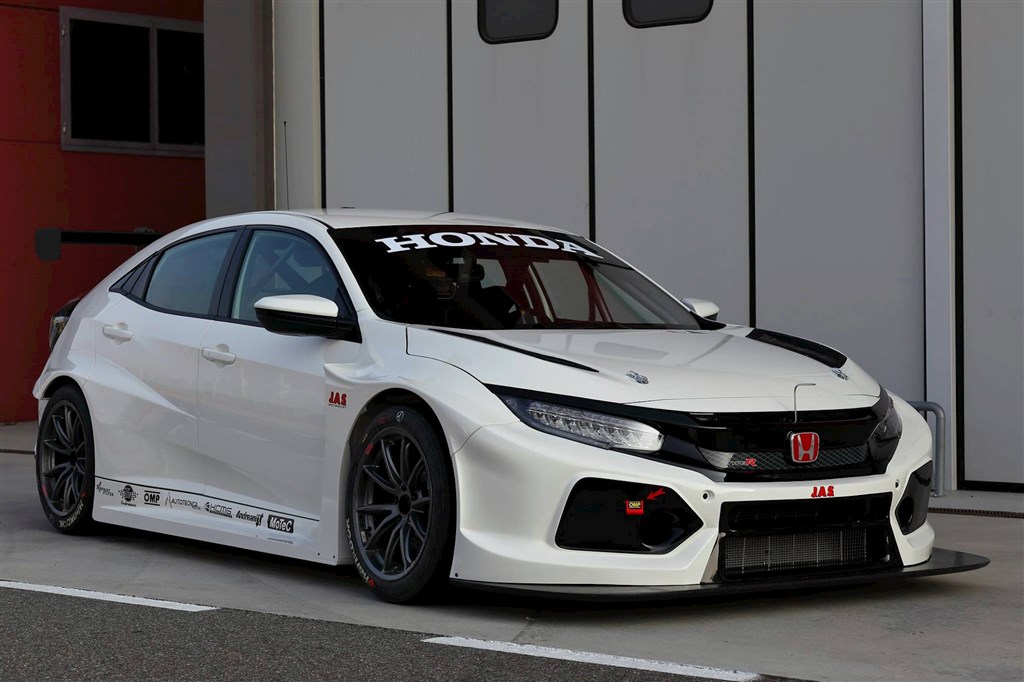 JAS Motorsport leverer denne Honda Civic TCR, som Casper Elgaard skal køre.